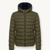 Sporty down jacket with fixed hood - Image 4