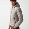 Sporty down jacket with fixed hood - Image 3