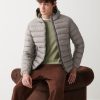 Sporty down jacket with fixed hood - Image 2