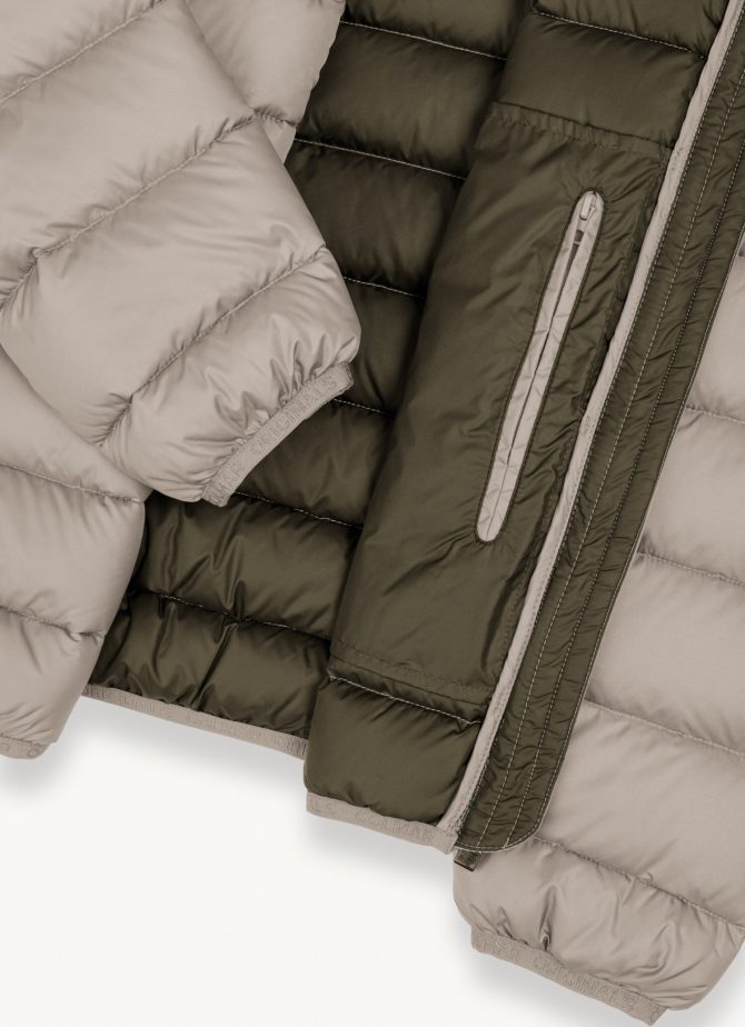 Sporty down jacket with fixed hood - Image 6