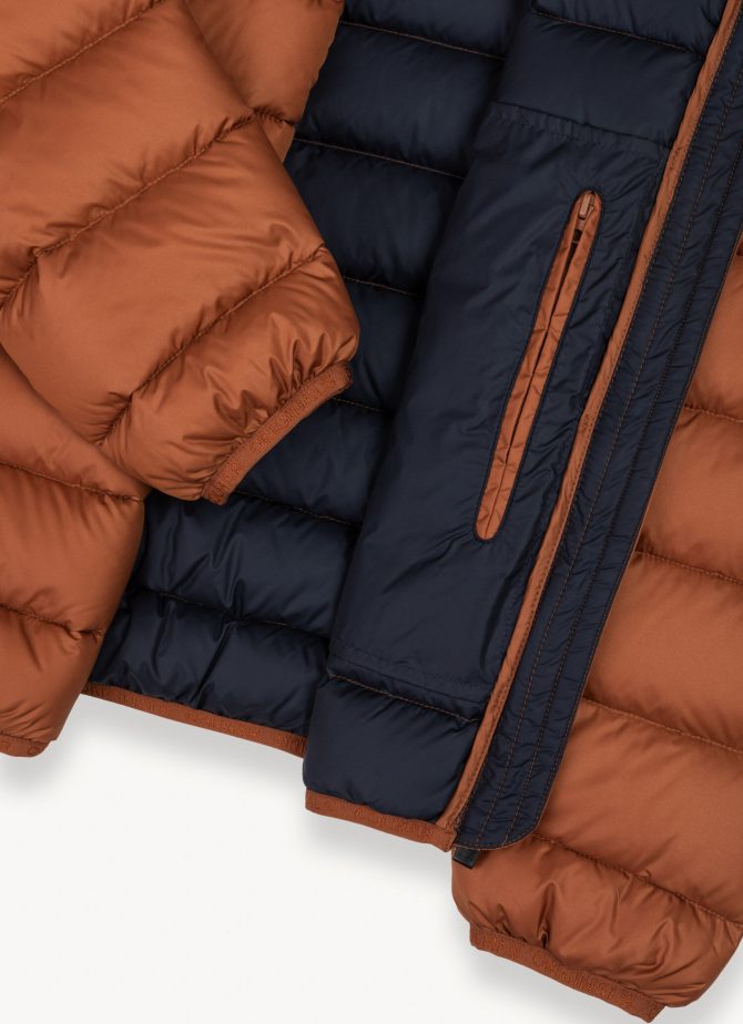 Sporty down jacket with fixed hood - Image 6