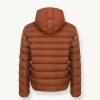 Sporty down jacket with fixed hood - Image 5
