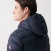 Sporty down jacket with fixed hood - Image 3