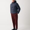 Sporty down jacket with fixed hood - Image 2