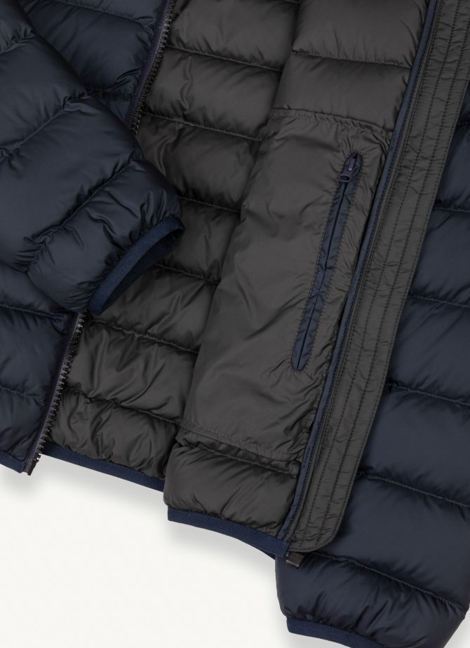 Sporty down jacket with fixed hood - Image 6