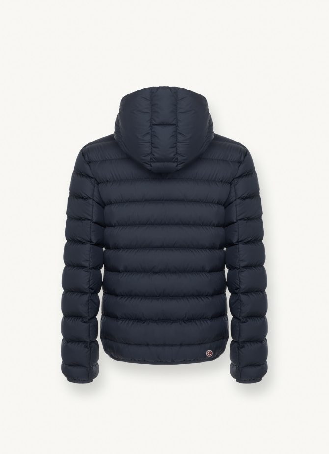 Sporty down jacket with fixed hood - Image 5