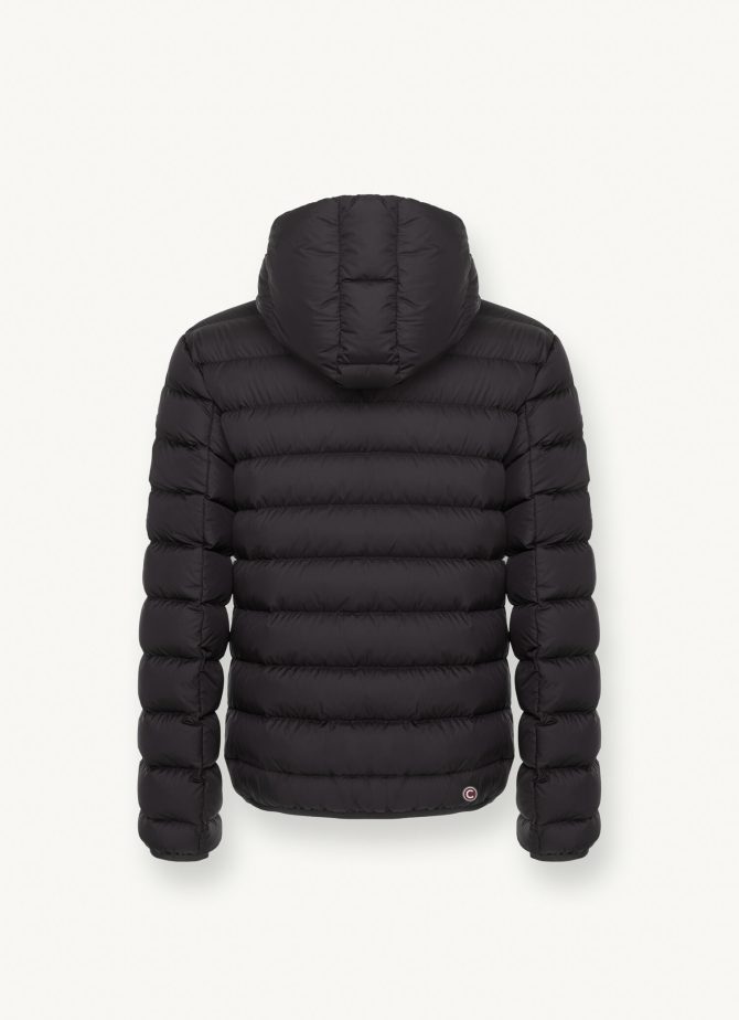 Sporty down jacket with fixed hood - Image 5