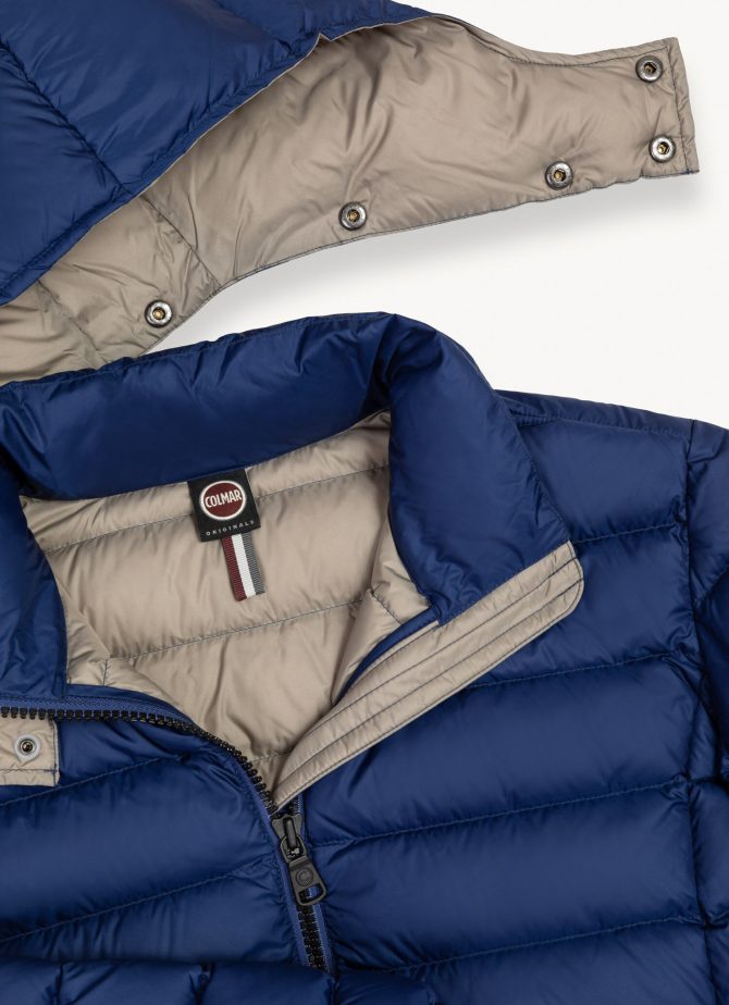 Sporty down jacket with detachable hood - Image 6