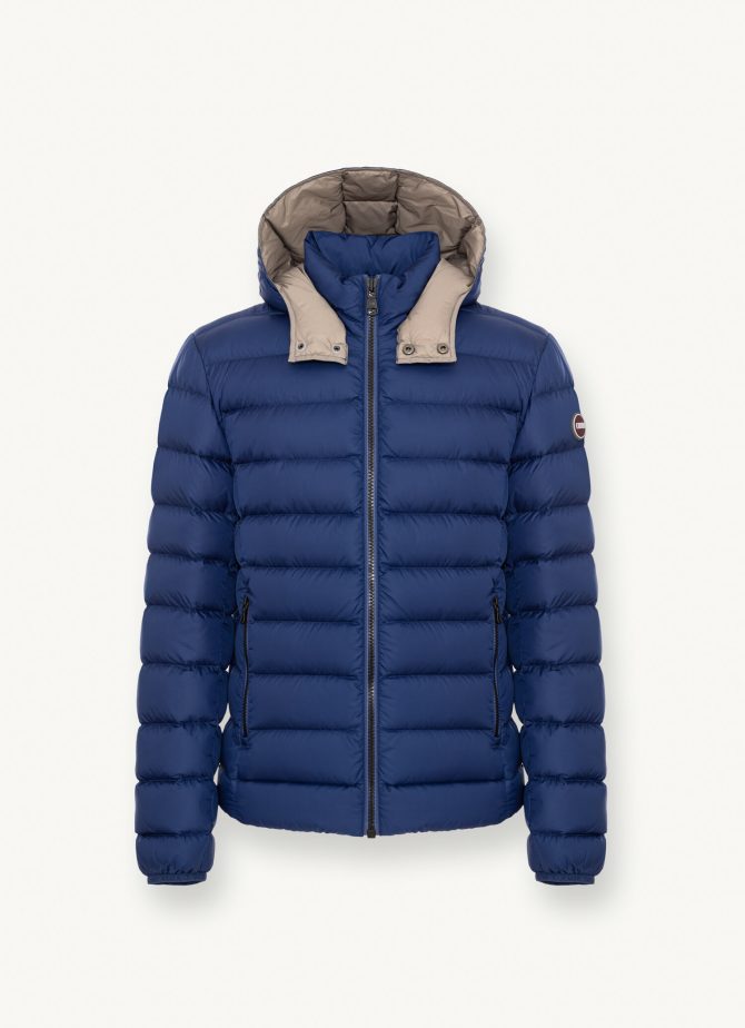 Sporty down jacket with detachable hood - Image 4