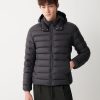 Sporty down jacket with detachable hood - Image 3