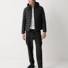Sporty down jacket with detachable hood - Image 2