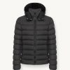 Sporty down jacket with detachable hood - Image 4