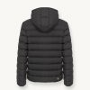 Sporty down jacket with detachable hood - Image 5