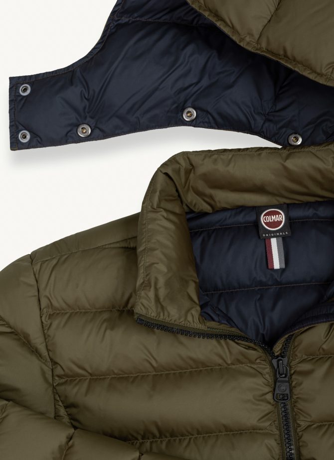 Sporty down jacket with detachable hood - Image 6