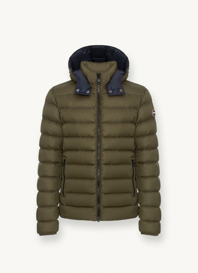 Sporty down jacket with detachable hood - Image 4