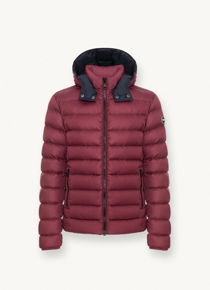 Sporty down jacket with detachable hood - Image 4