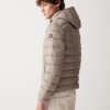 Sporty down jacket with detachable hood - Image 2