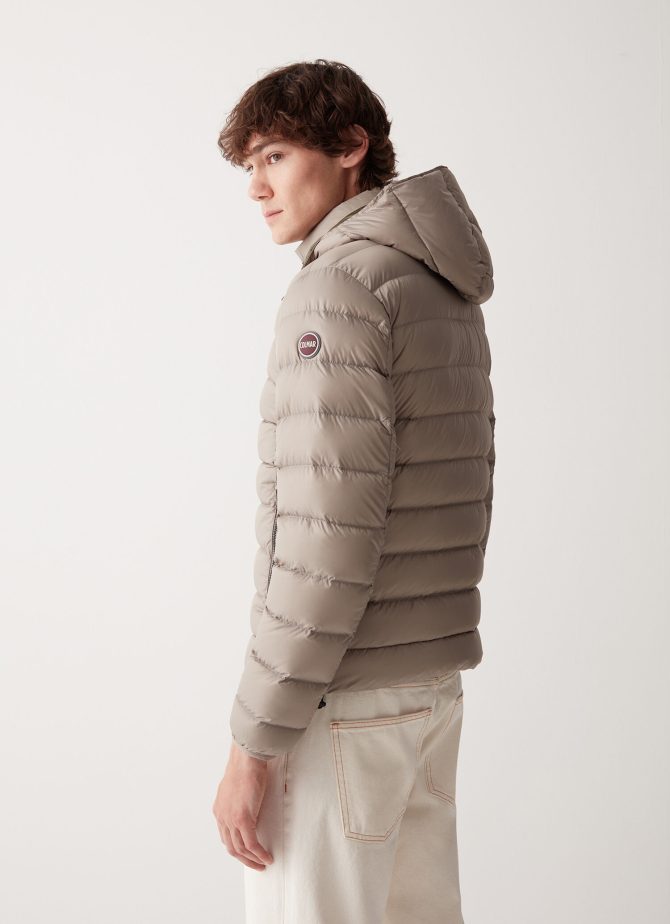 Sporty down jacket with detachable hood - Image 2