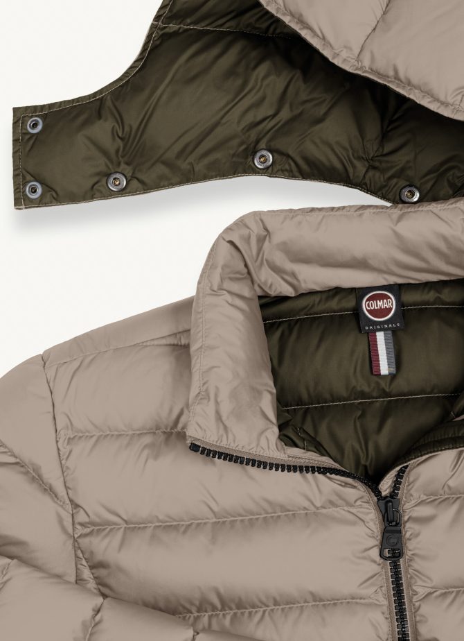 Sporty down jacket with detachable hood - Image 6