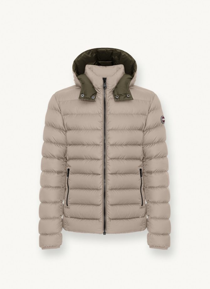 Sporty down jacket with detachable hood - Image 4