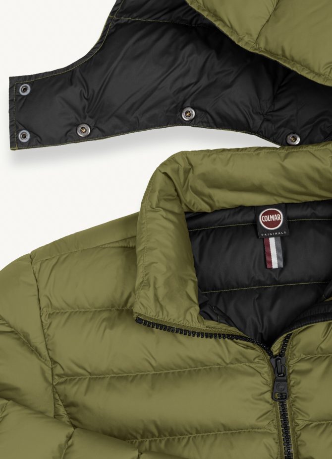 Sporty down jacket with detachable hood - Image 6