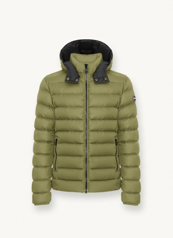 Sporty down jacket with detachable hood - Image 4