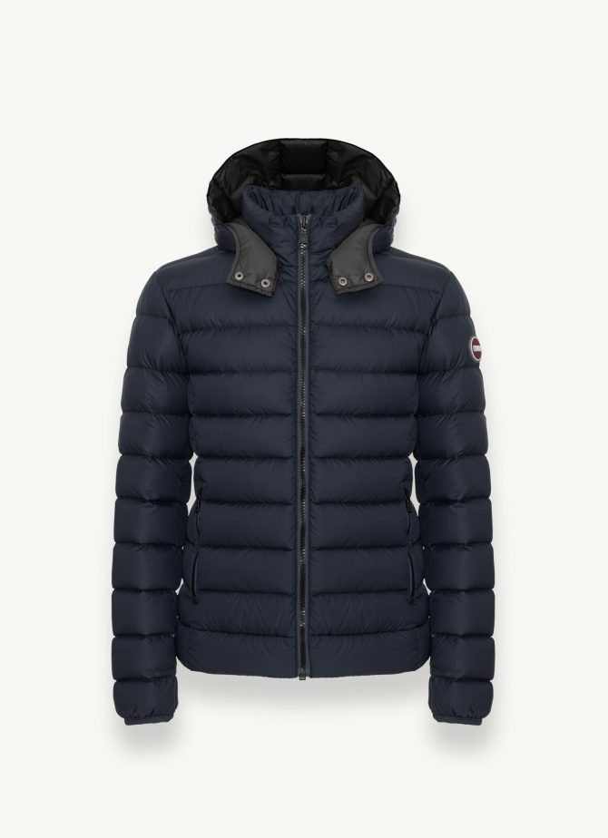 Sporty down jacket with detachable hood - Image 4