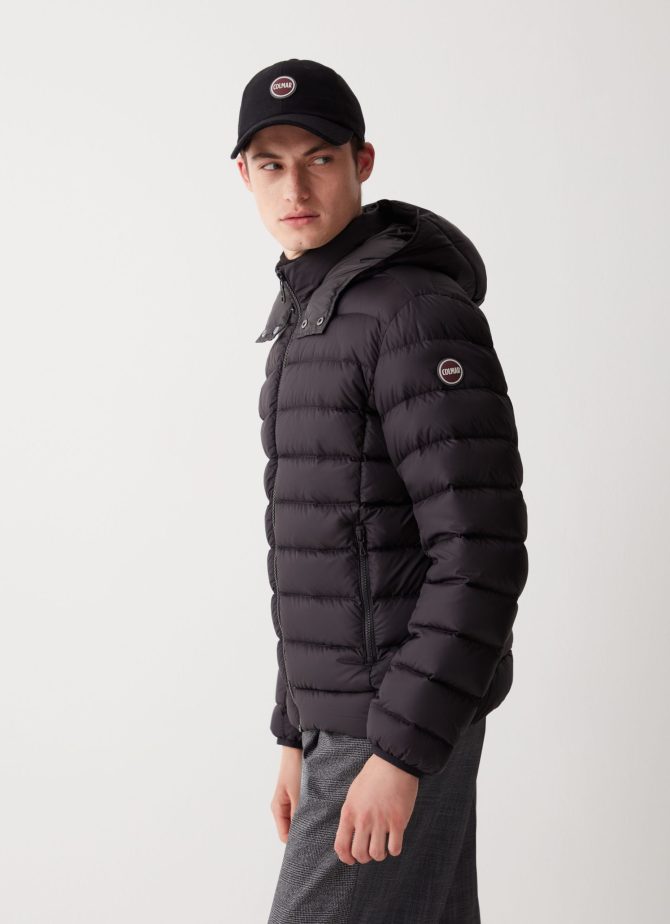 Sporty down jacket with detachable hood - Image 3