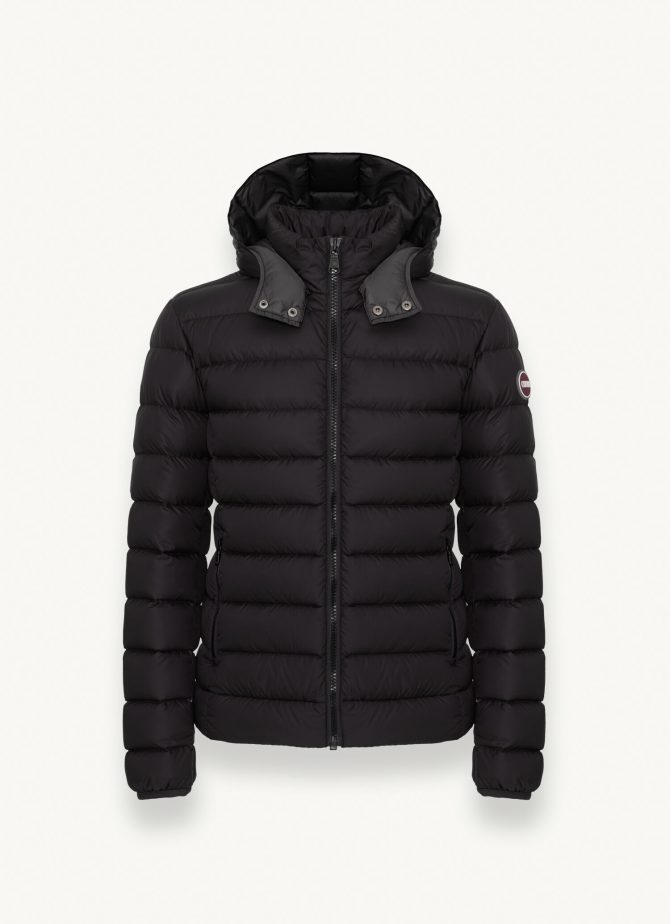 Sporty down jacket with detachable hood - Image 4
