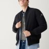 Sporty bomber jacket with ribbed details - Image 3