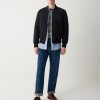 Sporty bomber jacket with ribbed details - Image 2