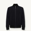 Sporty bomber jacket with ribbed details - Image 4