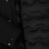 Hooded wool-effect down jacket - Image 6
