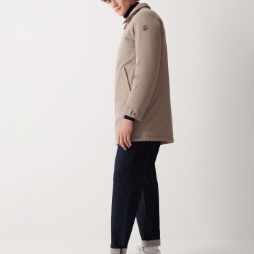 Buttoned wool-effect sports coat