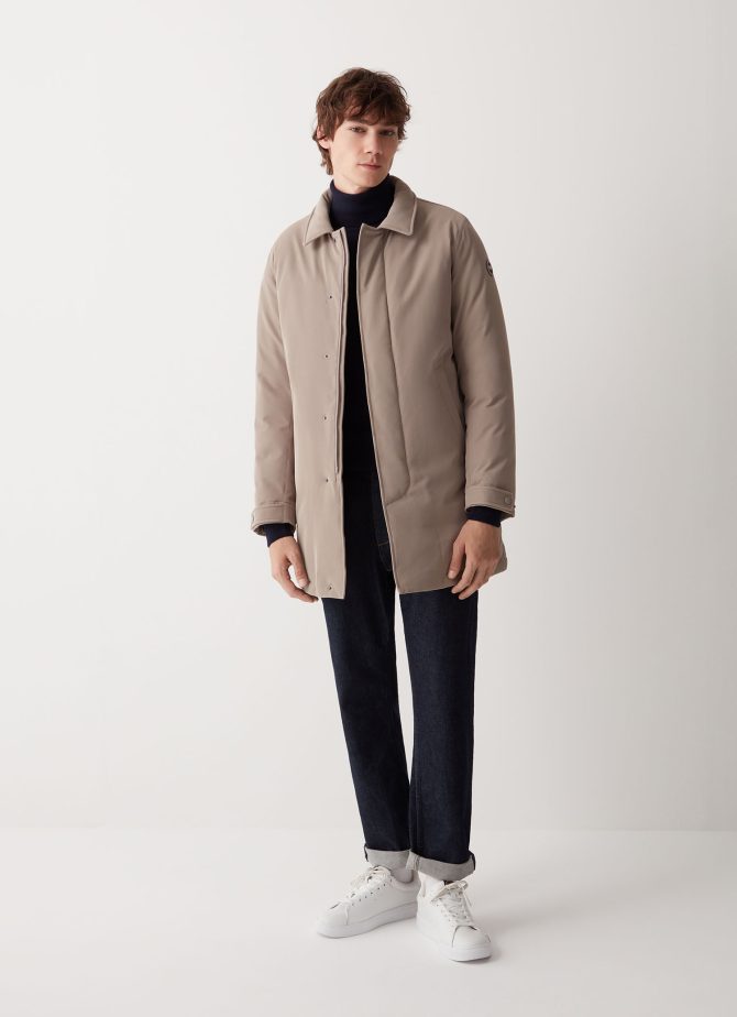Buttoned wool-effect sports coat - Image 2