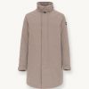 Buttoned wool-effect sports coat - Image 4