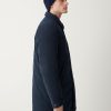 Buttoned wool-effect sports coat - Image 2