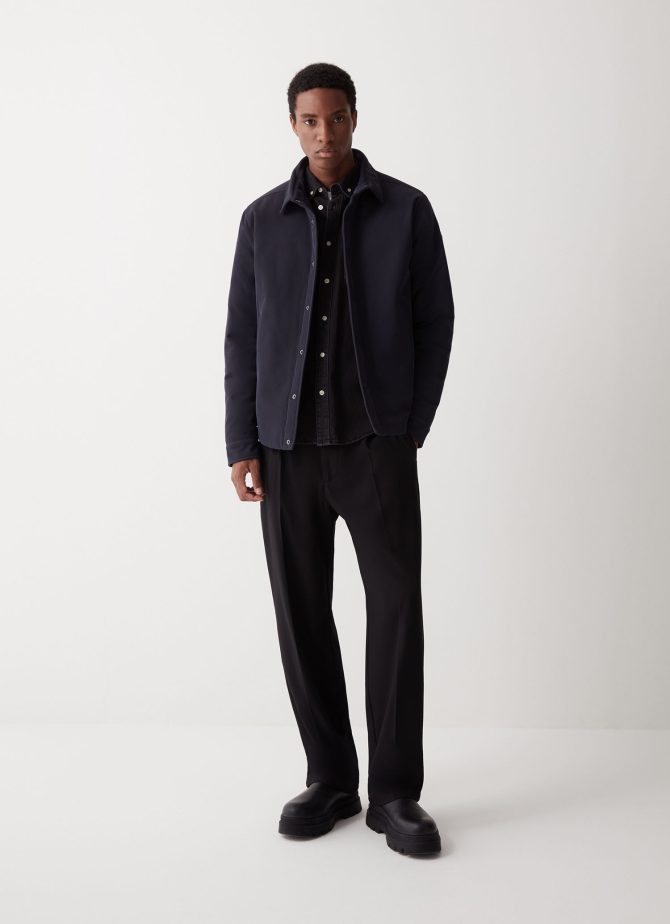 Buttoned wool effect sports jacket - Image 2
