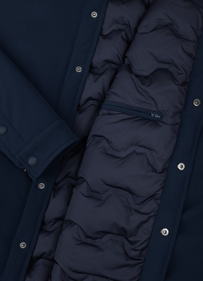 Buttoned wool effect sports jacket - Image 6