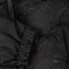Oversized jacquard down jacket with hood - Image 6