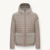 Sporty down jacket with fixed hood - Image 4