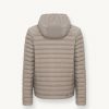 Sporty down jacket with fixed hood - Image 5