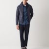 Sporty down jacket with fixed hood - Image 2