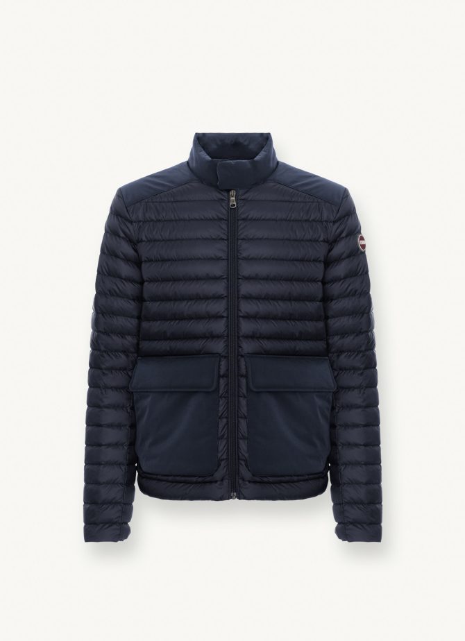 Sporty down jacket with toggle at the collar - Image 4
