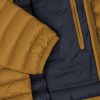 Opaque autumn down jacket with hood - Image 6