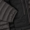 Opaque autumn down jacket with hood - Image 6
