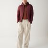 Opaque autumn down jacket with hood - Image 3