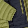 Opaque autumn down jacket with hood - Image 6