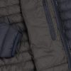Opaque autumn down jacket with hood - Image 6