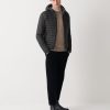 Opaque autumn down jacket with hood - Image 2